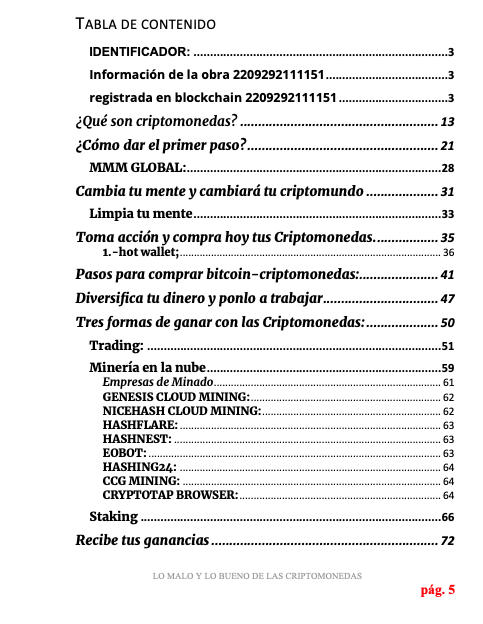LIBRO DIGITAL "LA NUEVA ECONOMIA MUNDIAL BITCOIN/CRIPTOMONEDAS"